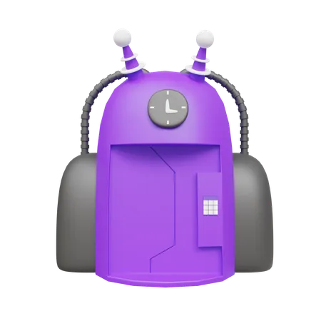 Time Machine  3D Icon