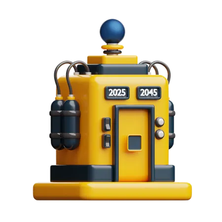 Time Machine  3D Icon