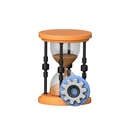 Time Management 3 D Icon Symbolizing Efficient Use Of Time Productivity And Organization Representing Planning Scheduling And Prioritizing Tasks 3D Icon