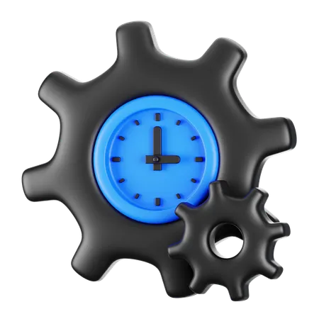 Time management  3D Icon
