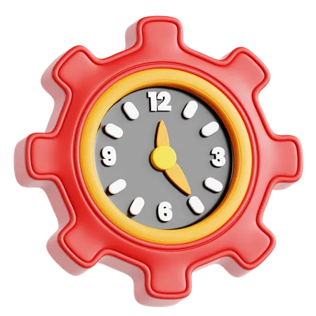 3 D Time Management Icon 3D Icon