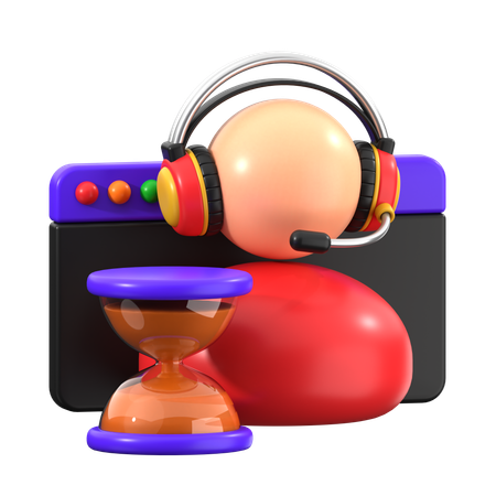 Time Management  3D Icon
