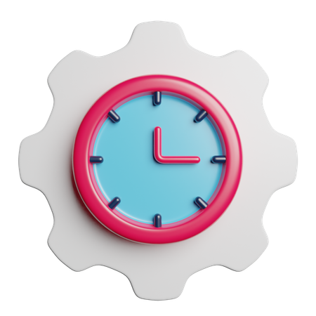 Time Management  3D Icon