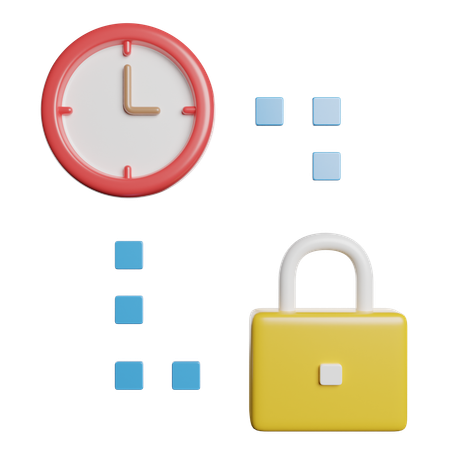 Time Management  3D Icon