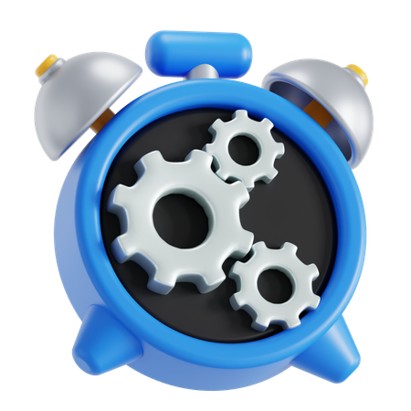 Time management  3D Icon