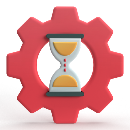 Time Management  3D Icon