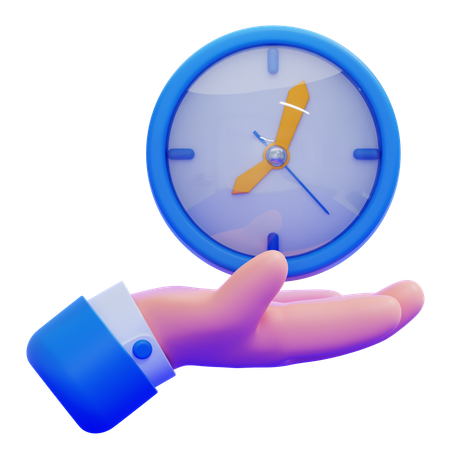 Time Management  3D Icon
