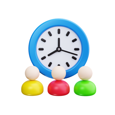 Time management  3D Icon