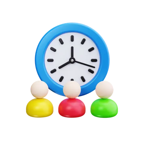 Time management  3D Icon