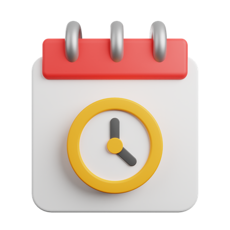 Time Management  3D Icon