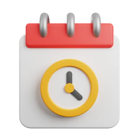 Time Management  3D Icon