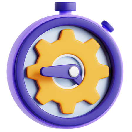 TIme Management  3D Icon