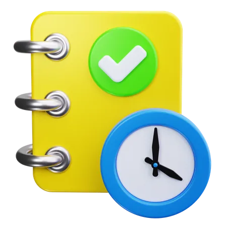 Time Management  3D Icon