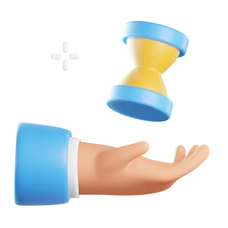 Time Management  3D Icon