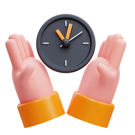 Time Management  3D Icon