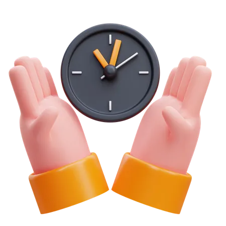 Time Management  3D Icon