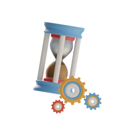 Time Management  3D Icon