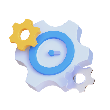 Time Management  3D Icon