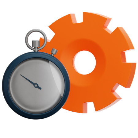 Time Management  3D Icon