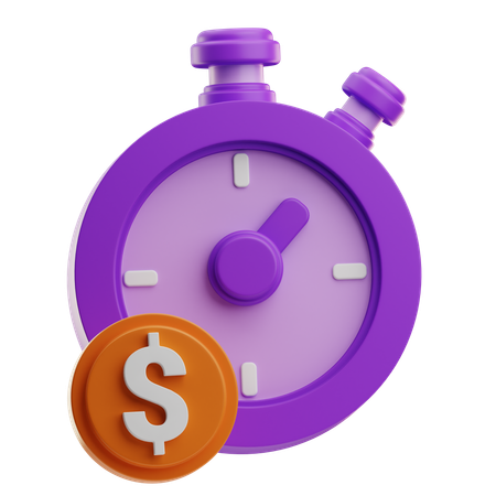 Time Management  3D Icon