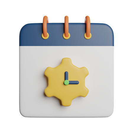 Time Management  3D Icon