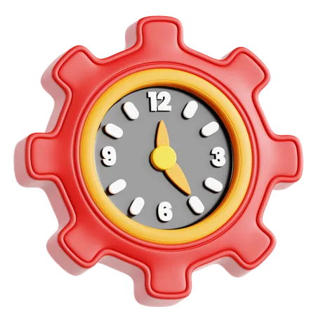 Time management  3D Icon