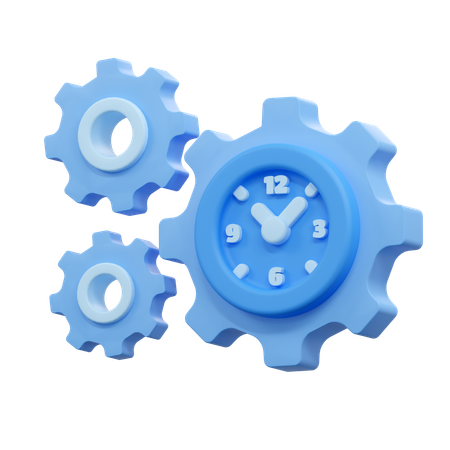 Time management  3D Icon