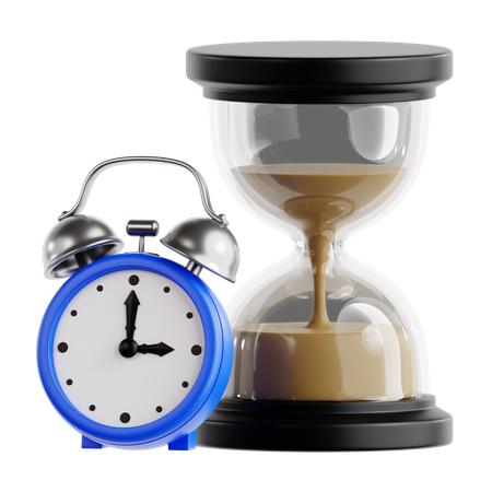 Time Management  3D Icon