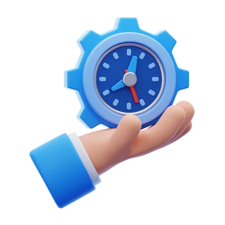 Time Management  3D Icon