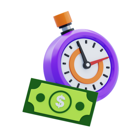 Time Management  3D Icon