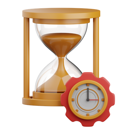 Time Management  3D Icon