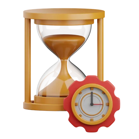 Time Management  3D Icon