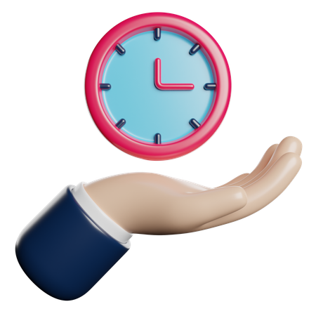 Time Management  3D Icon