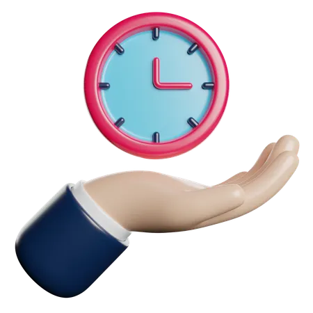 Time Management  3D Icon