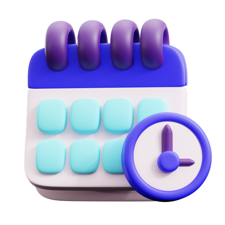 Time Management  3D Icon