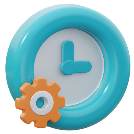 Time Management  3D Icon