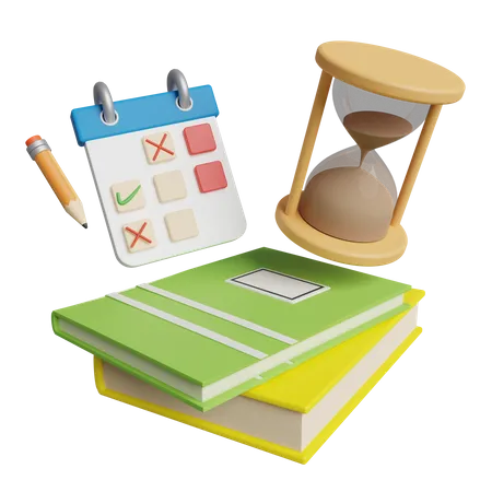 Time Management  3D Icon