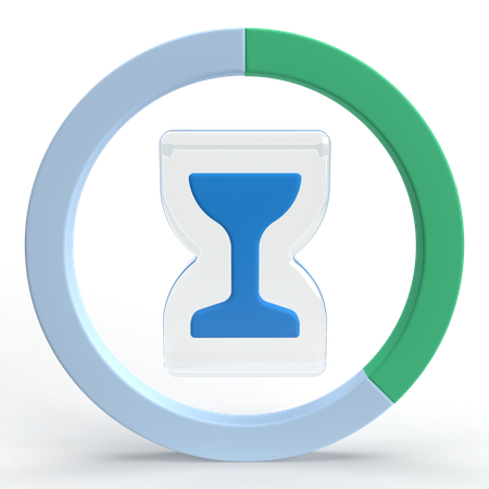 Time Management  3D Icon