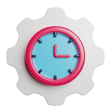 Time Management  3D Icon