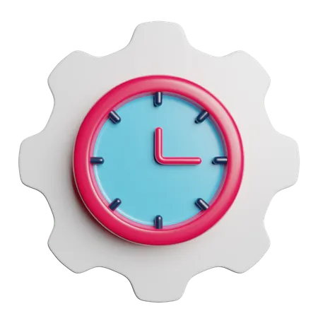 Time Management  3D Icon