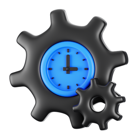 Time management  3D Icon