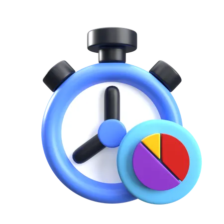 Time Management  3D Icon