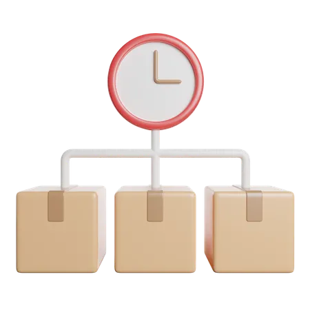 Time Management  3D Icon