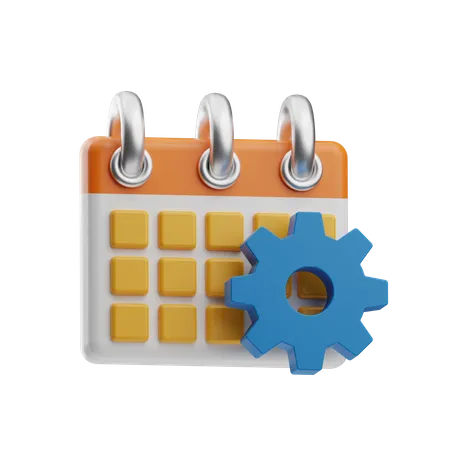 Time Management  3D Icon