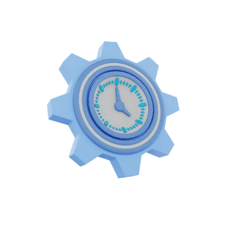 Time Management  3D Icon