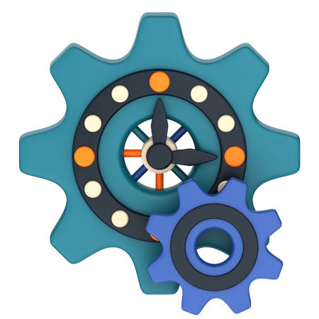 Time Management  3D Icon