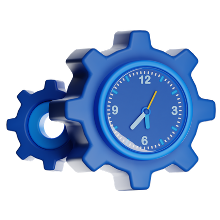 Time Management  3D Icon