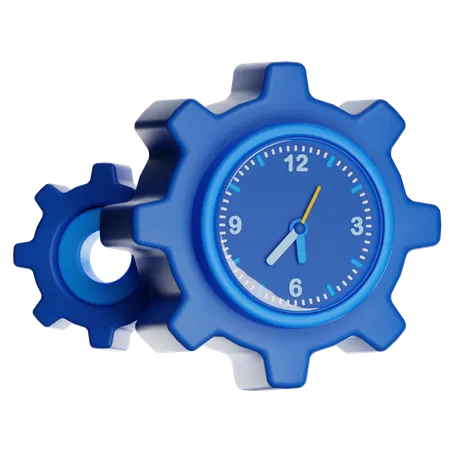 Time Management  3D Icon