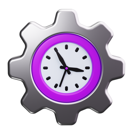 Time Management  3D Icon