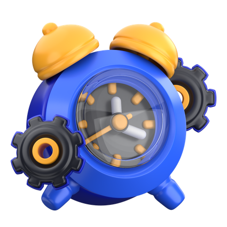 Time Management  3D Icon